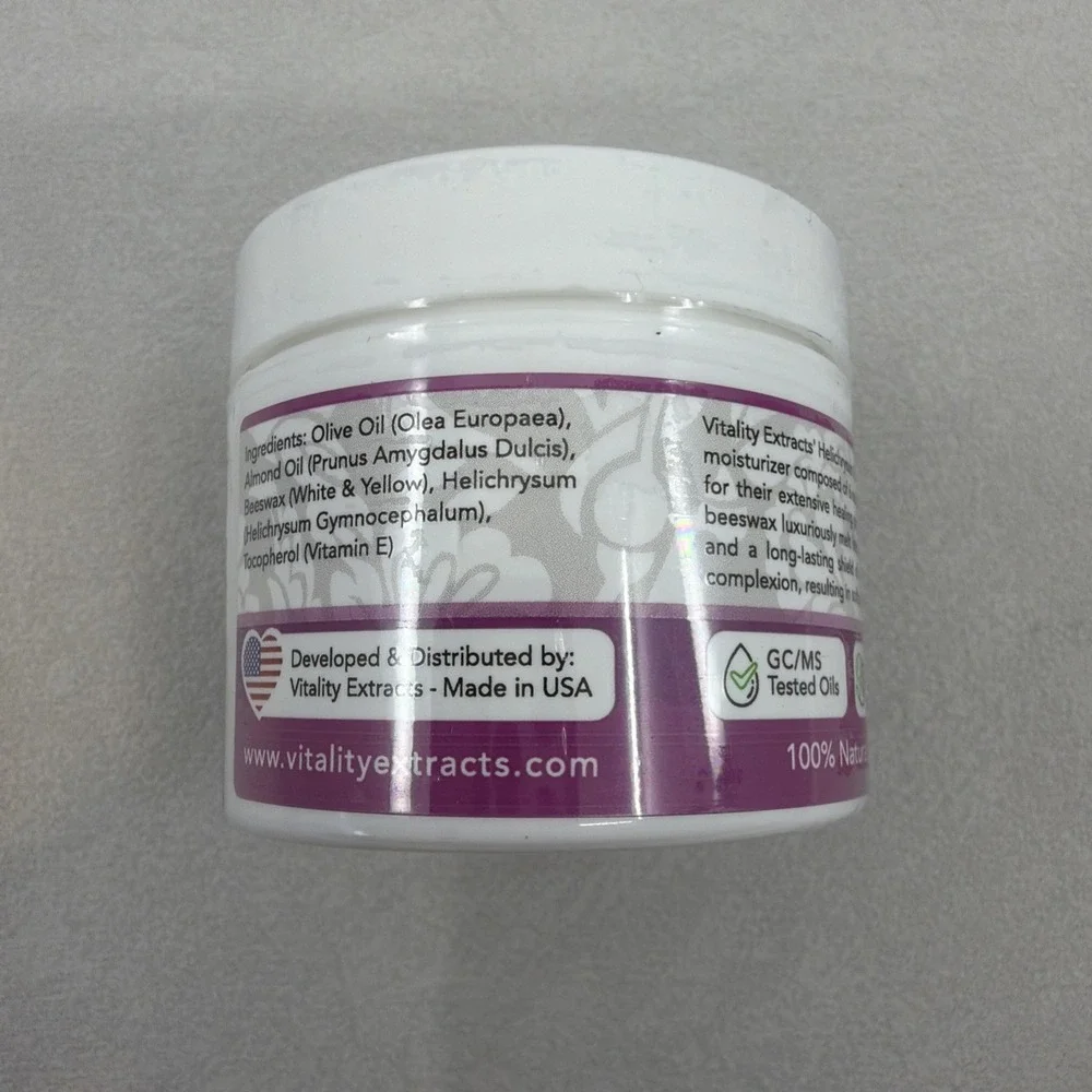 Vitality Extracts 2 PACK HELICHRYSUM Essential Oil BALM - 2 oz / 57g - SEALED!
